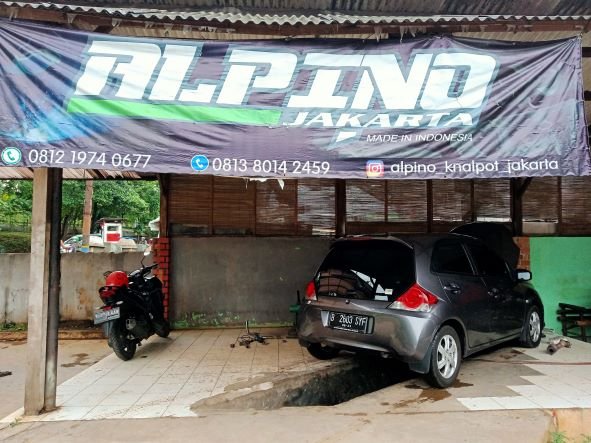 Knalpot Honda Brio