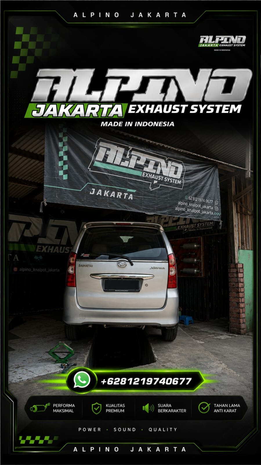 Knalpot Avanza