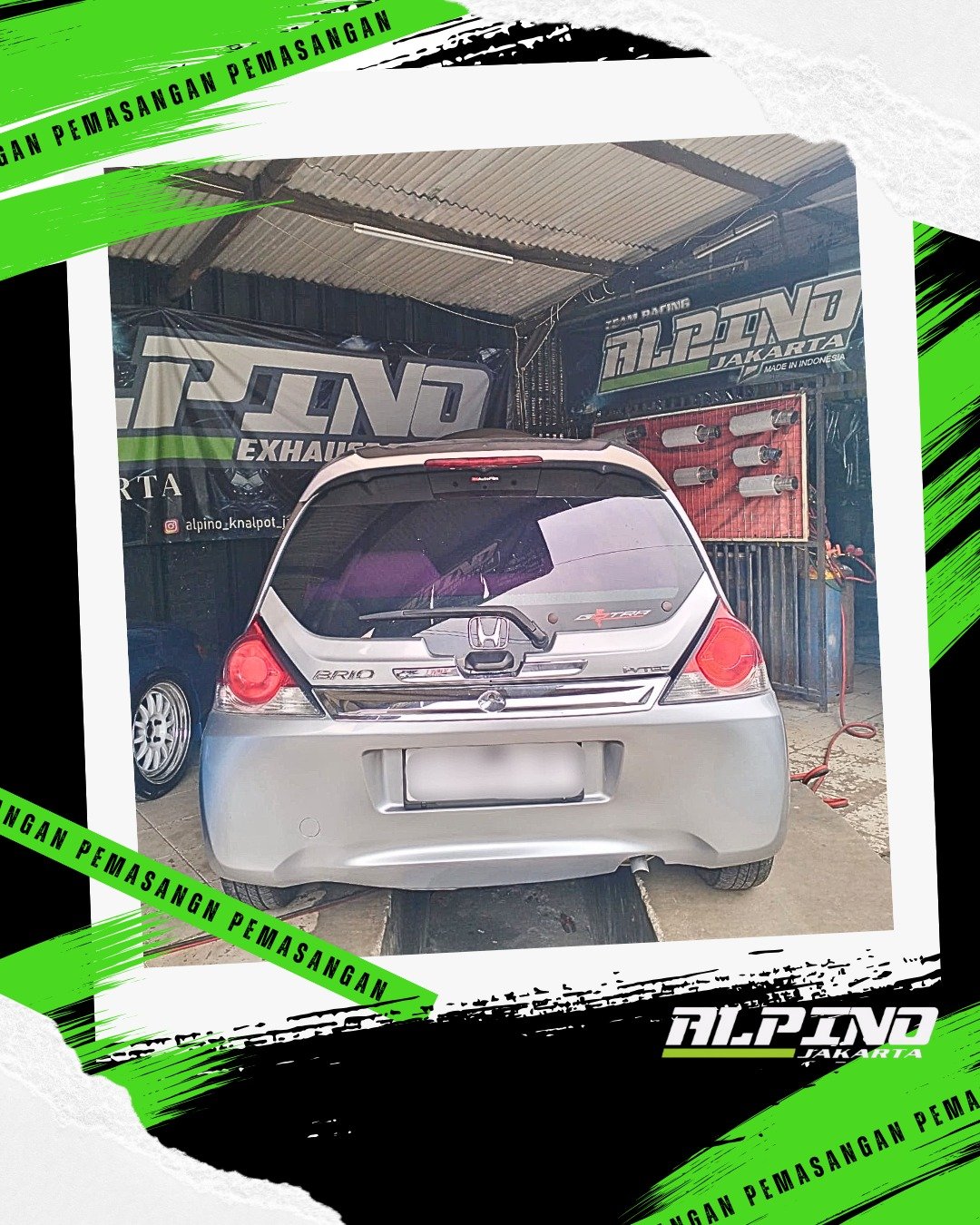 Knalpot Brio