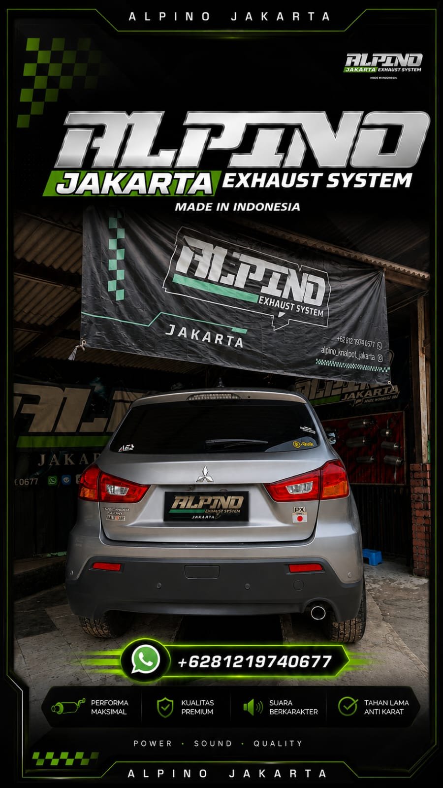 Knalpot outlander