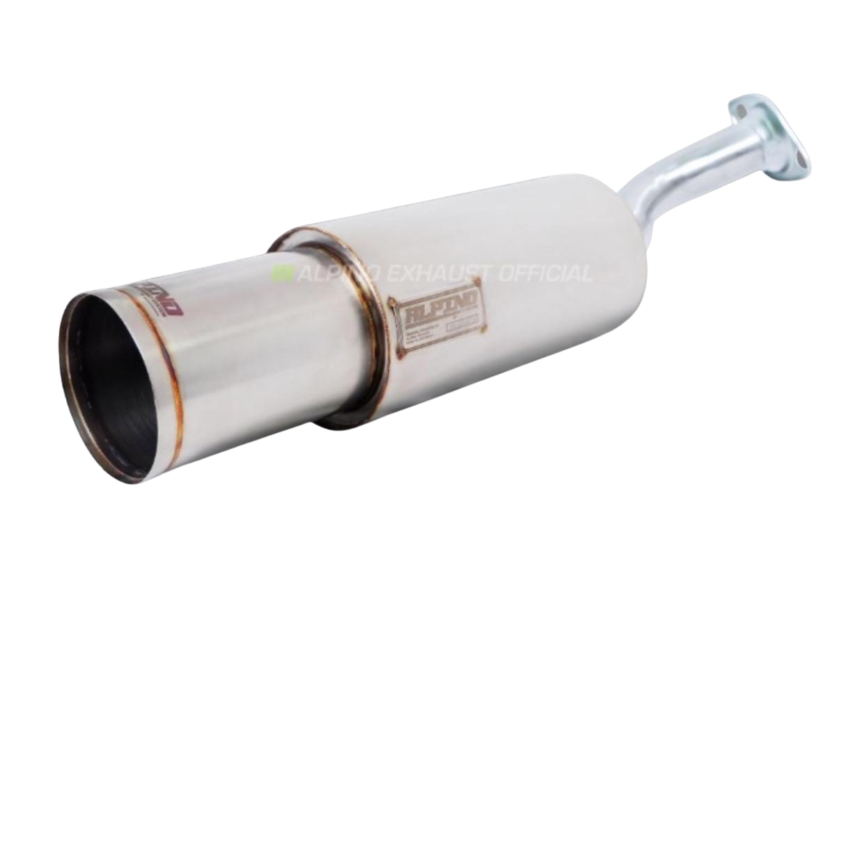 Muffler Alpino F02 V2 Bolt On