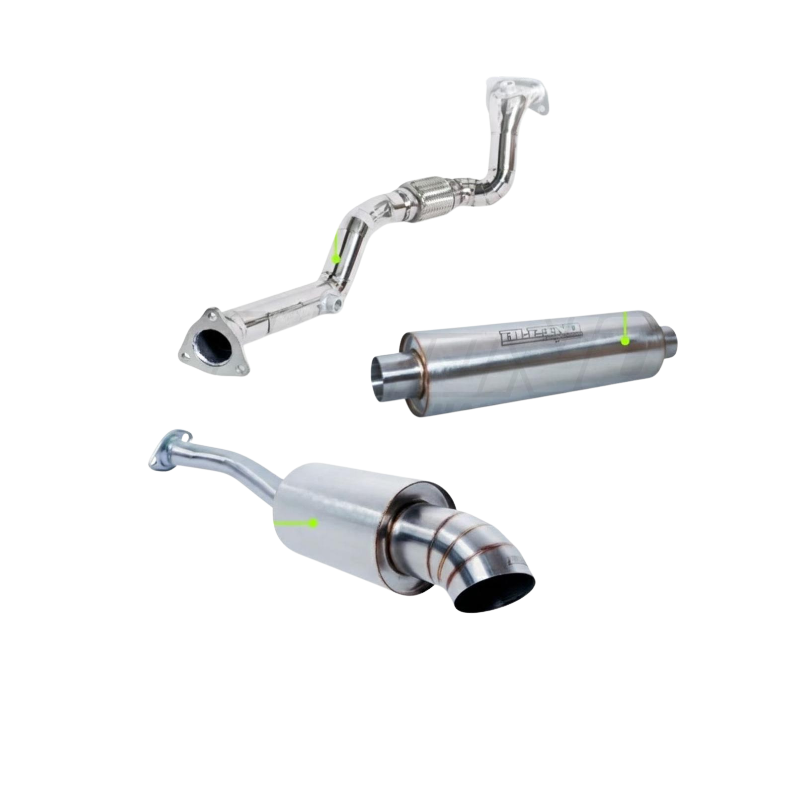 Alpino Full Exhaust Honda Brio - S03, Manual Brio Old