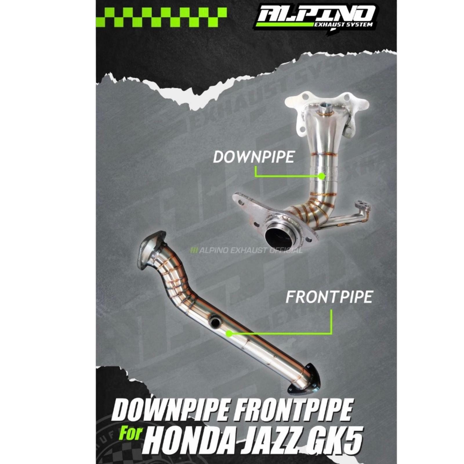 Alpino Downpipe Frontpipe Jazz GK5 HRV 1.5 Non Fleksibel
