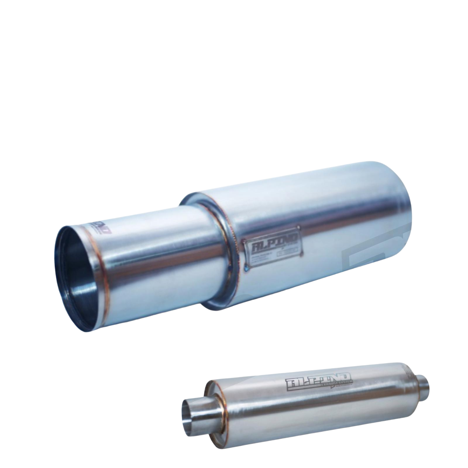 Muffler F02 V2 Bolt On + Resonator