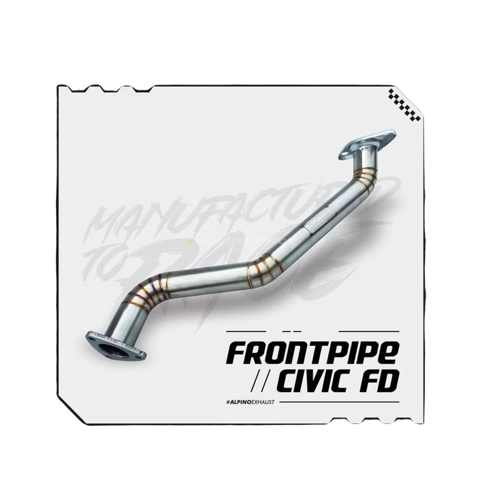 Alpino Frontpipe Honda Civic FD FB