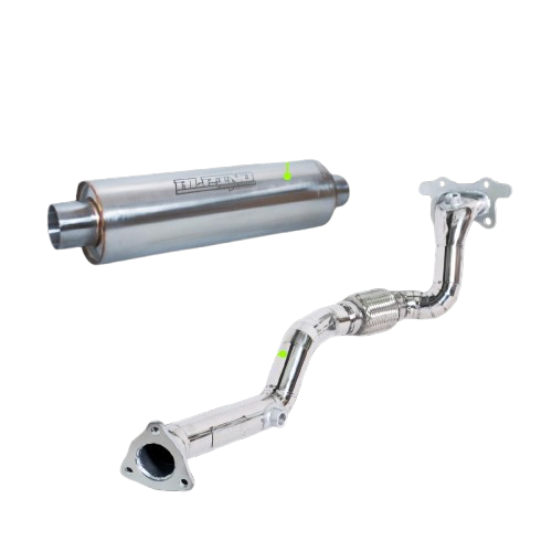 Downpipe Frontpipe Honda Brio Honda Jazz Ge8 + Resonator