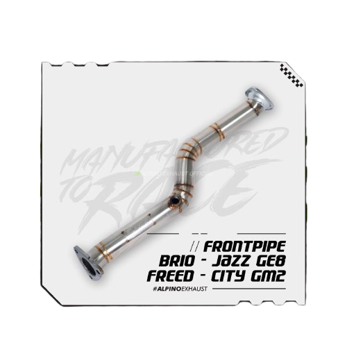 Alpino Frontpipe Brio Jazz GE8 City GM2 Freed